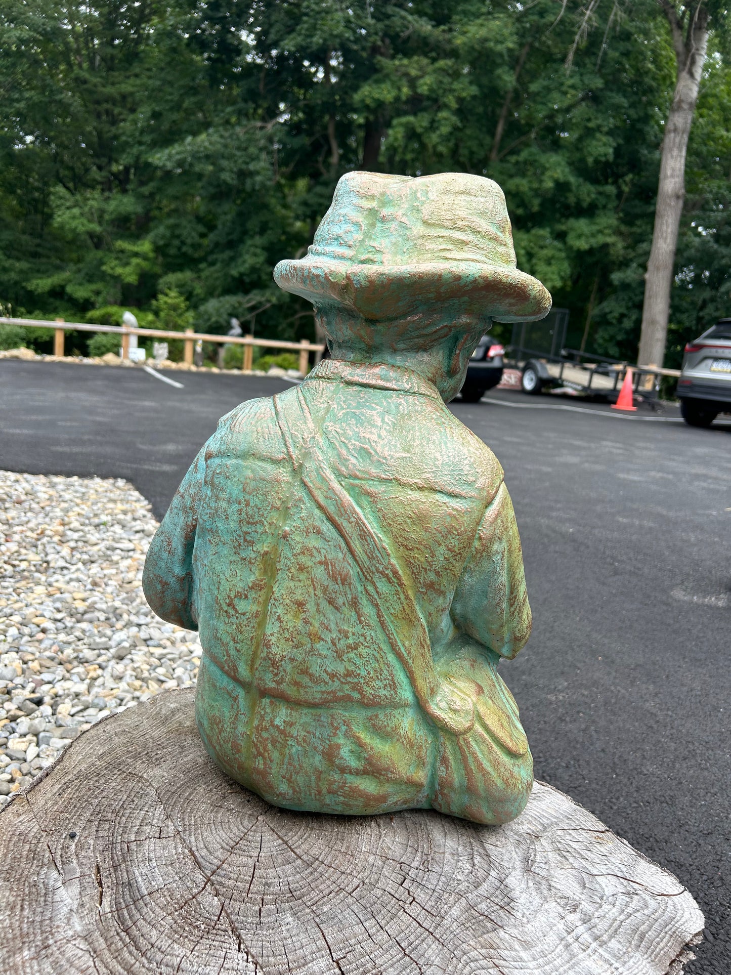 Fishing Boy with Hat