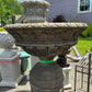 Round Garland Planter with Pedestal
