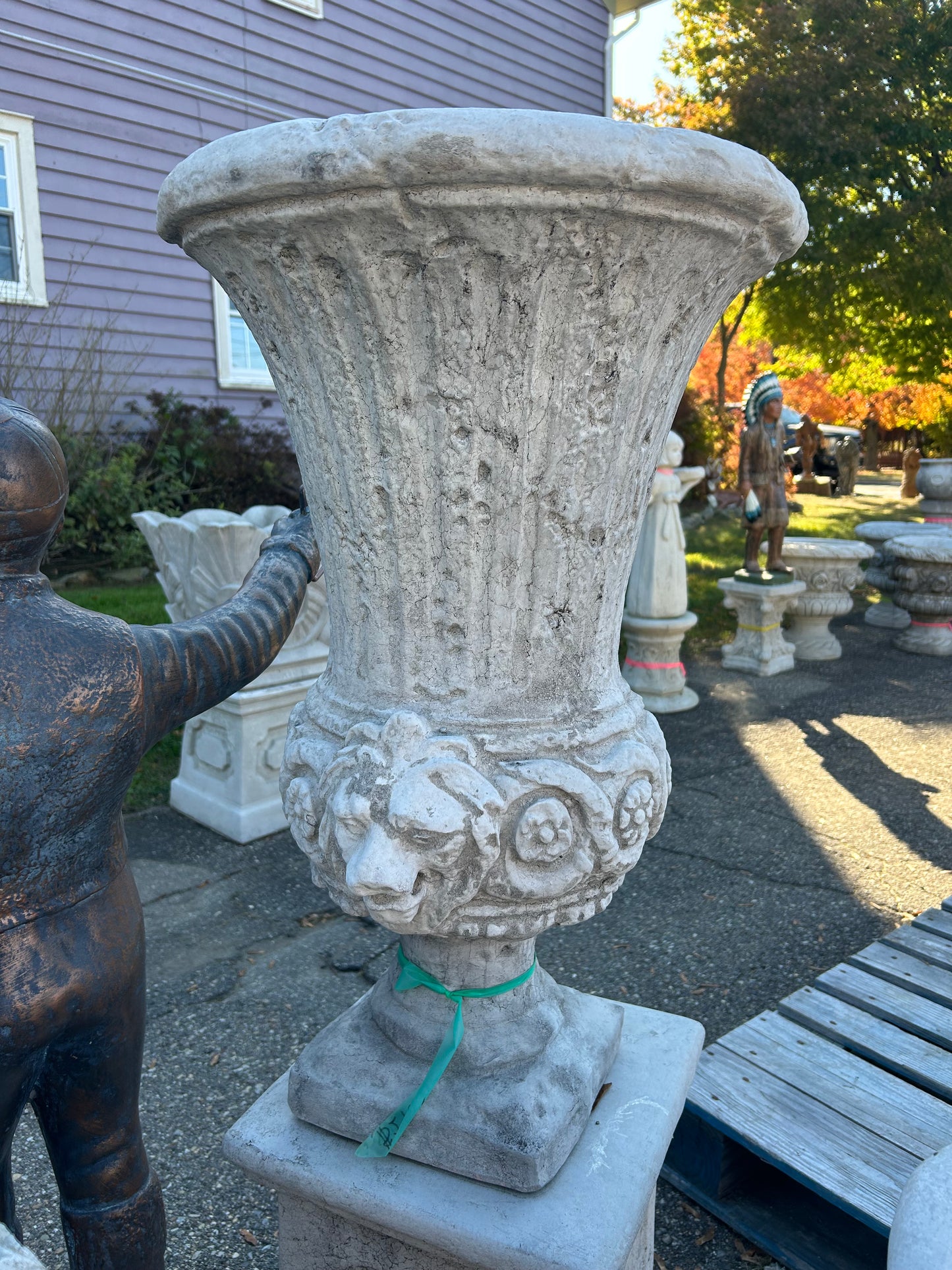 Medium Lion Planter