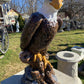 Large Eagle on Stump