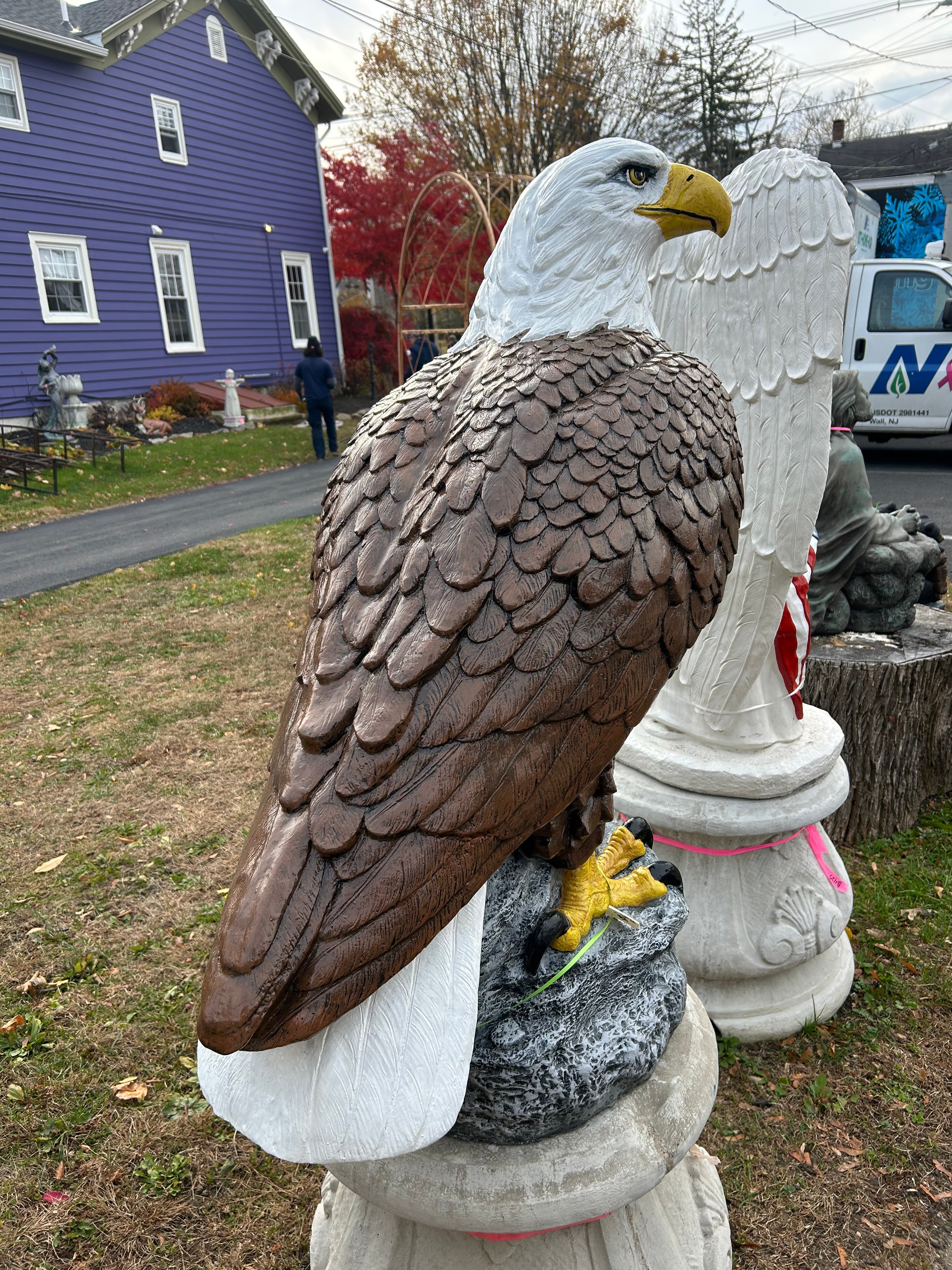 X-Large Eagle Wings Down – Ziegler's Statuary