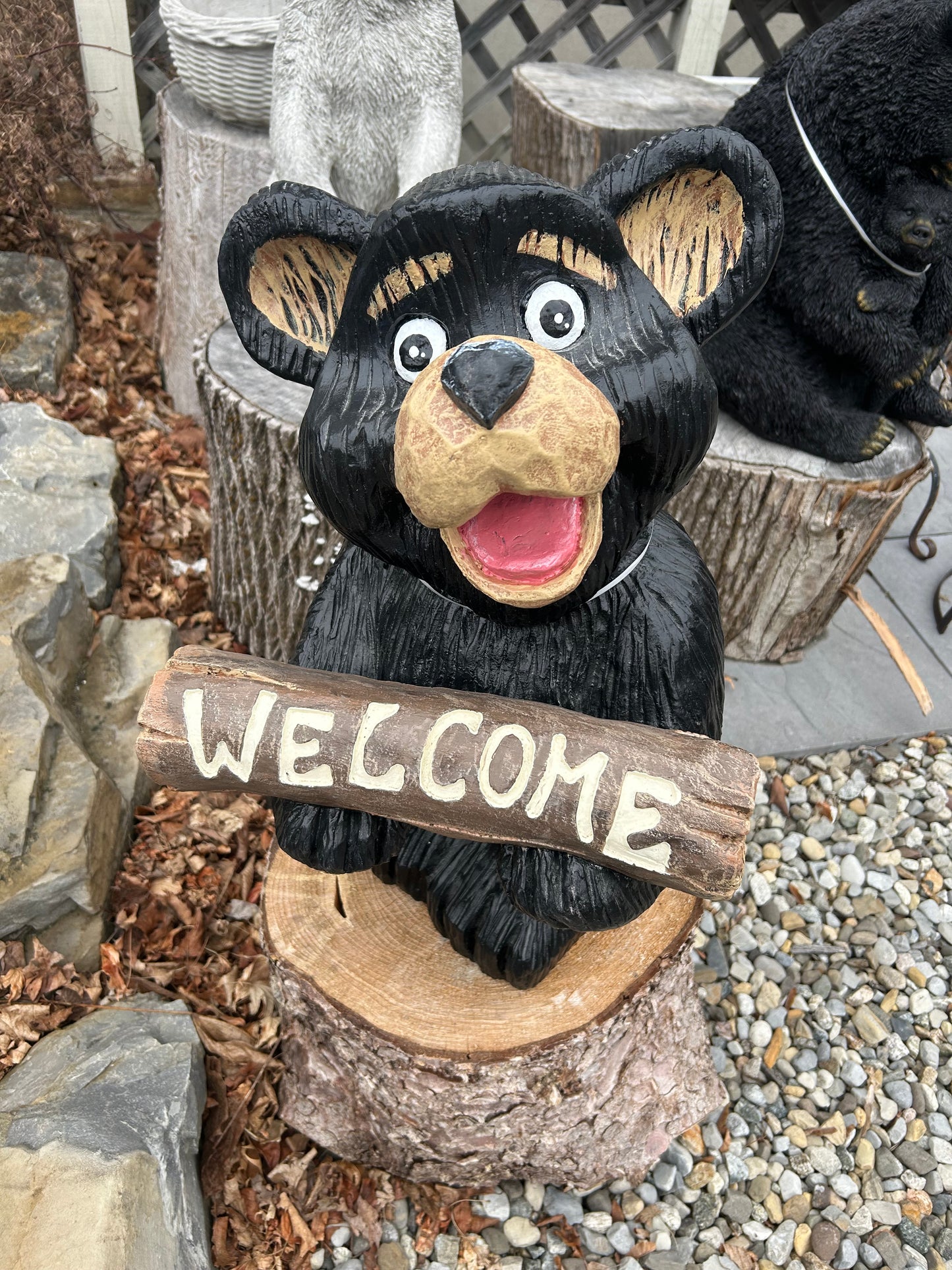 Wood Carved Bear