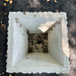 Rustic Woodlike Square Planter