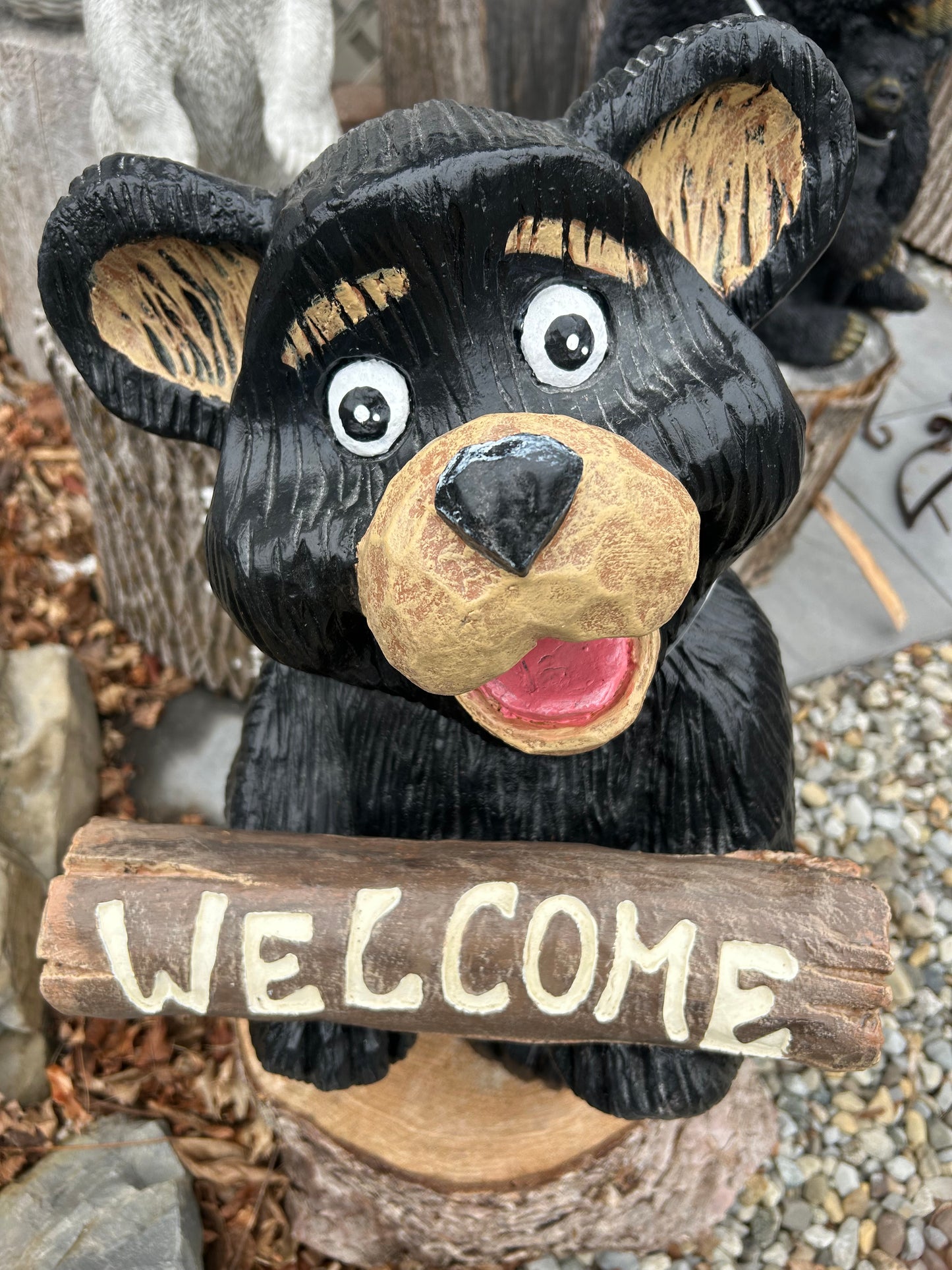Wood Carved Bear