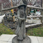 Wizard with Owl Statue