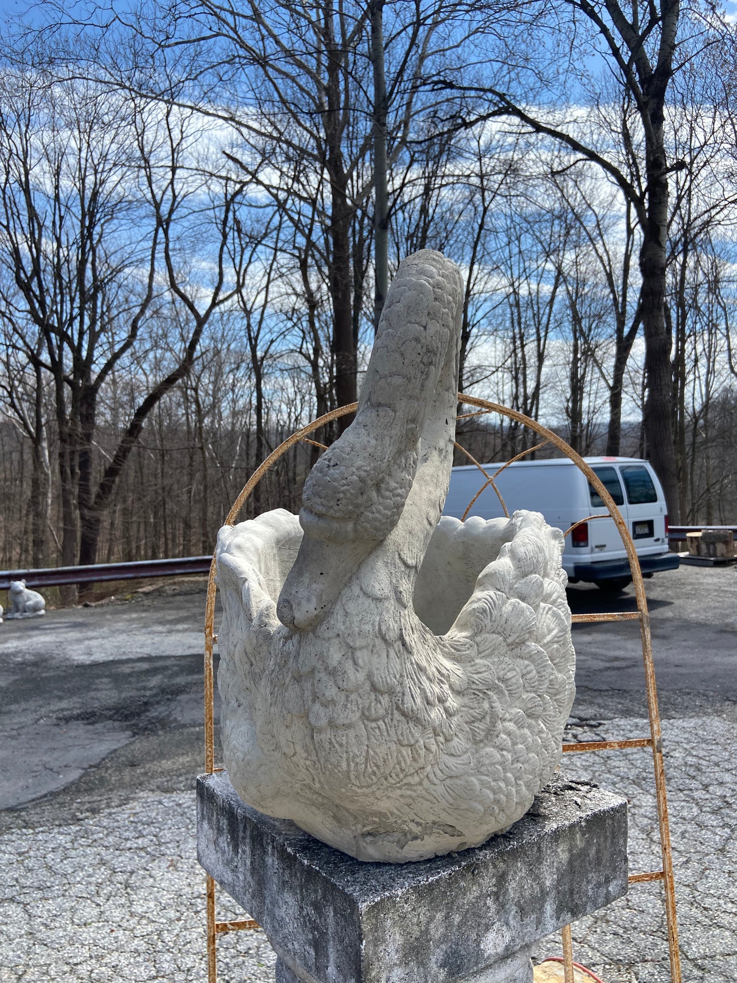 Medium Swan Planter
