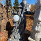 Wizard with Owl Statue