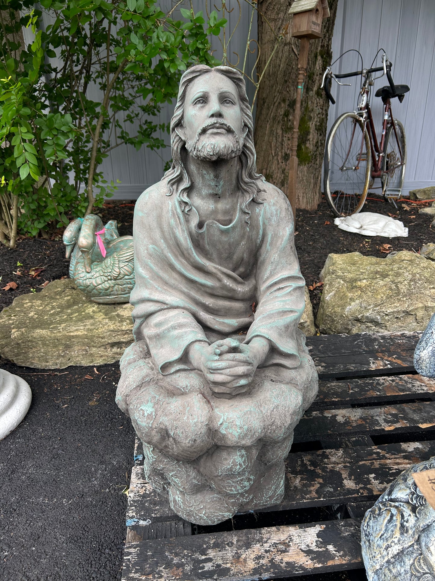 Kneeling Jesus Praying
