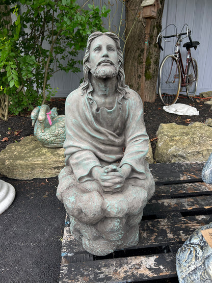 Kneeling Jesus Praying