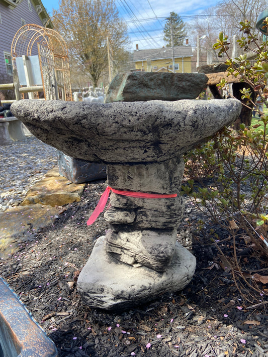 English Trough Birdbath