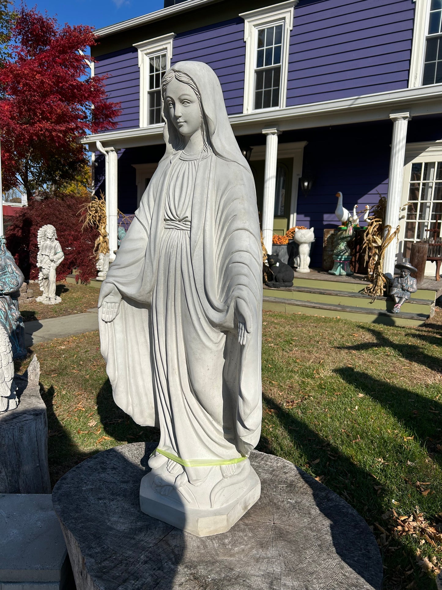 46” Tall Virgin Mary Statue