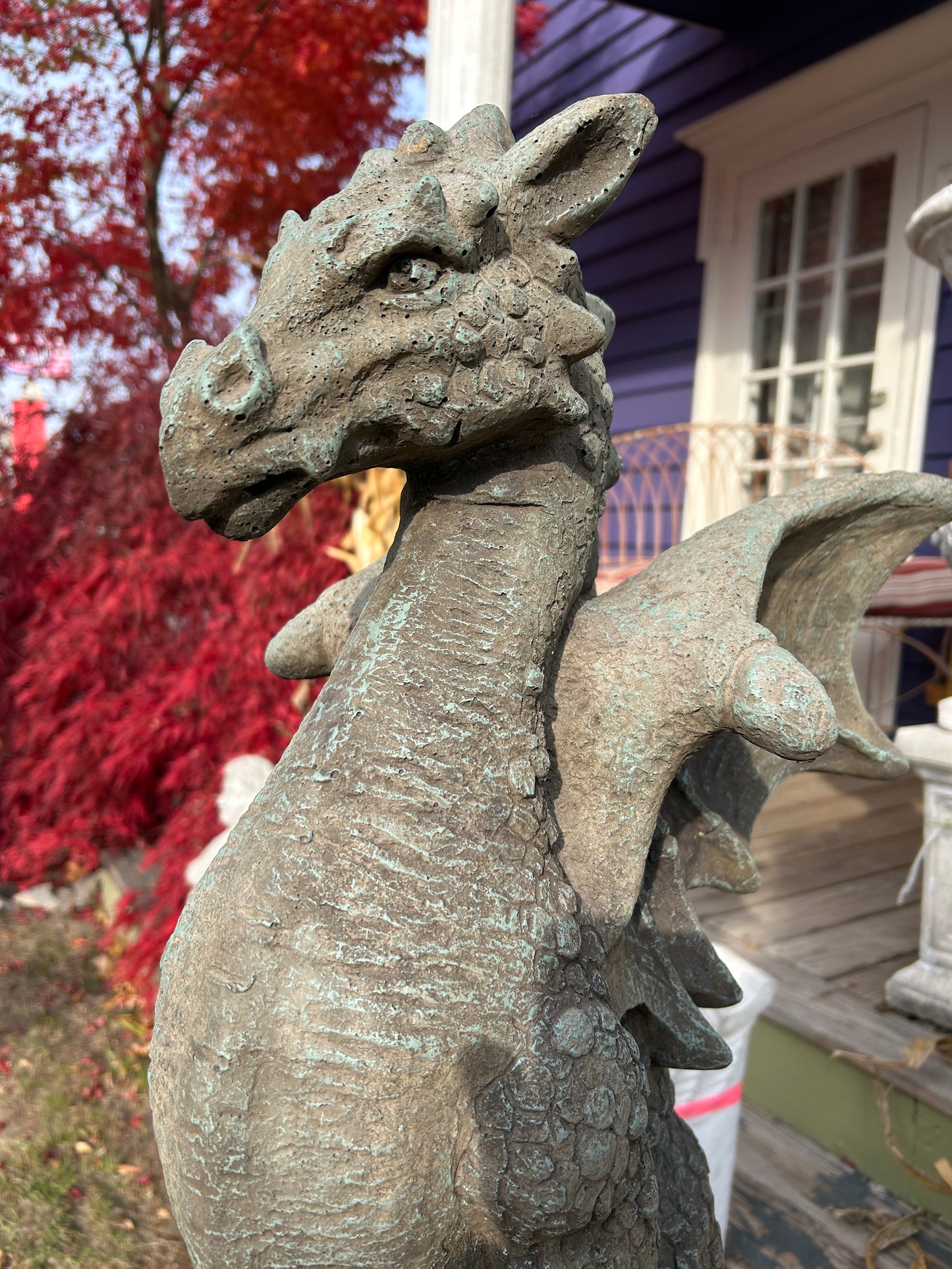 Large Sitting Dragon