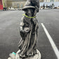 Wizard with Owl Statue