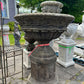 Round Garland Planter with Pedestal