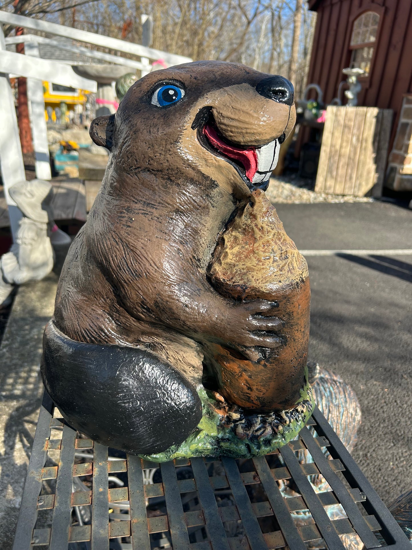 Beaver Statue
