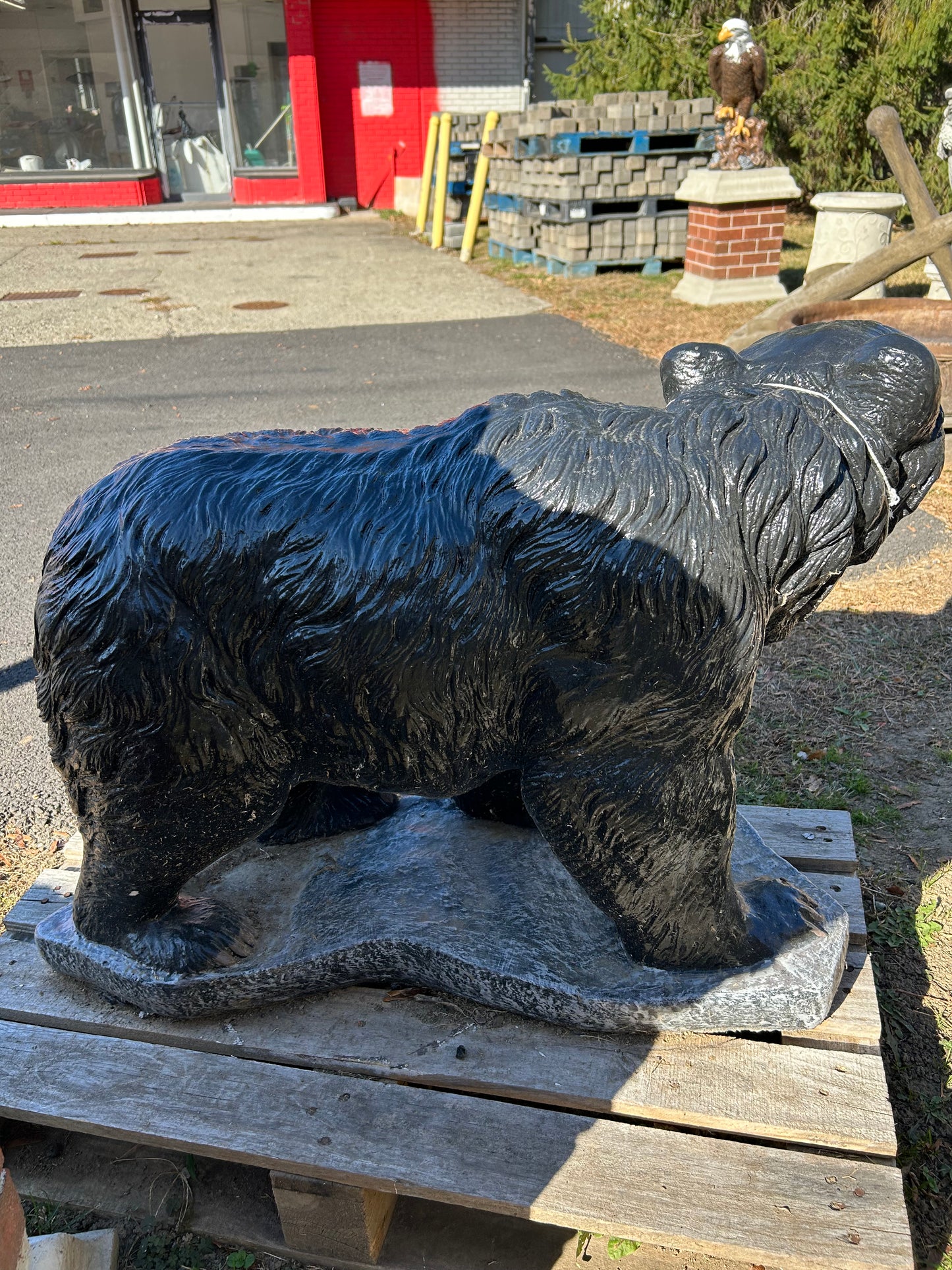 Large Happy Walking Bear