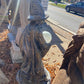 Wizard with Owl Statue