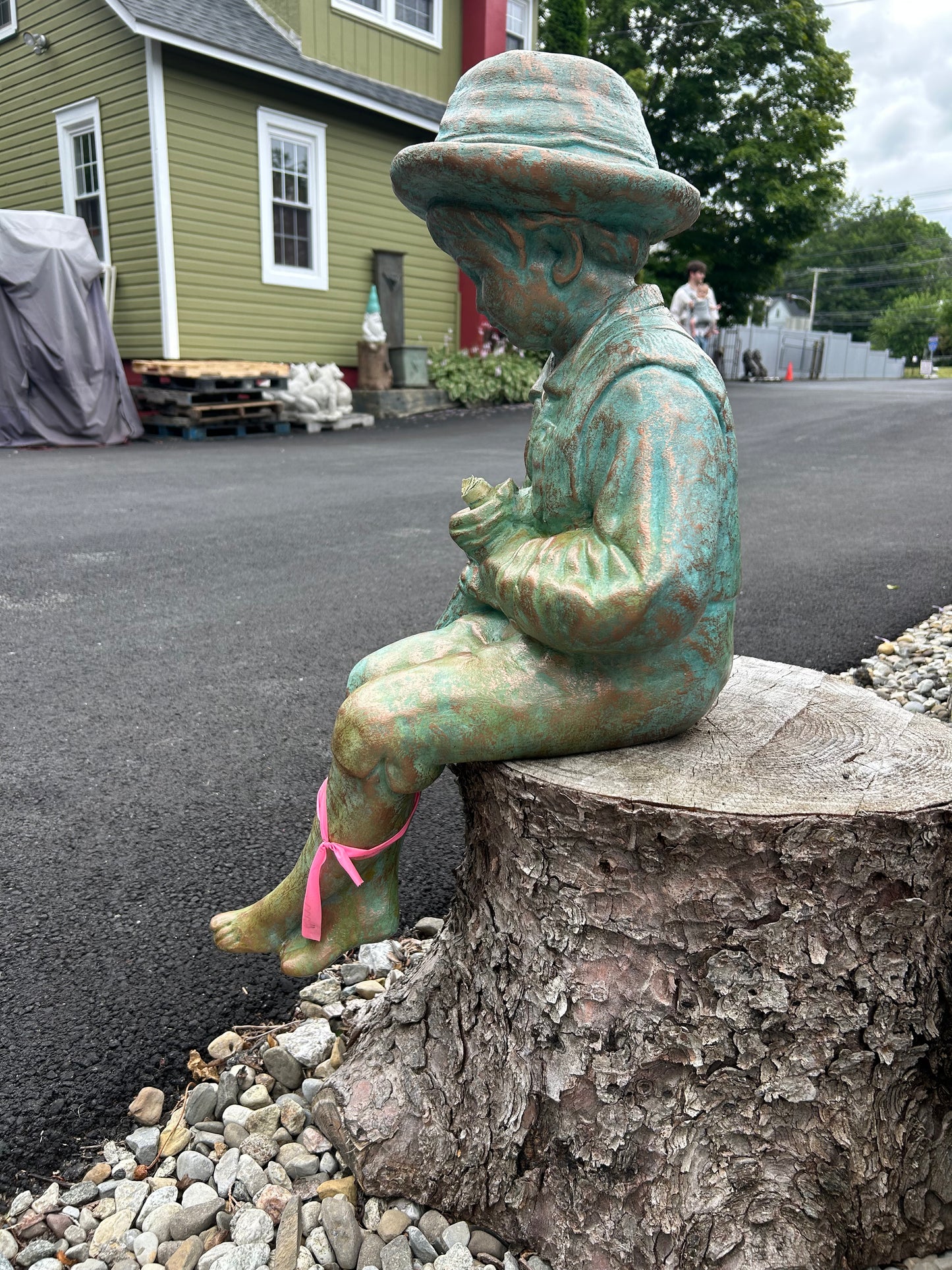 Fishing Boy with Hat