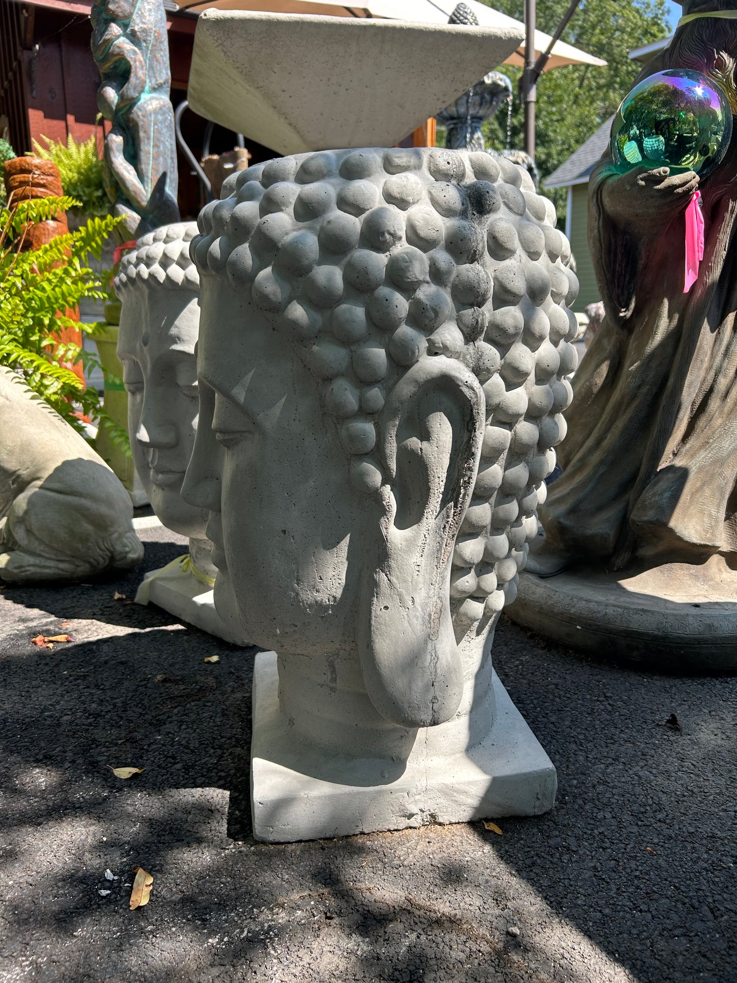 Large Buddah Head Planter