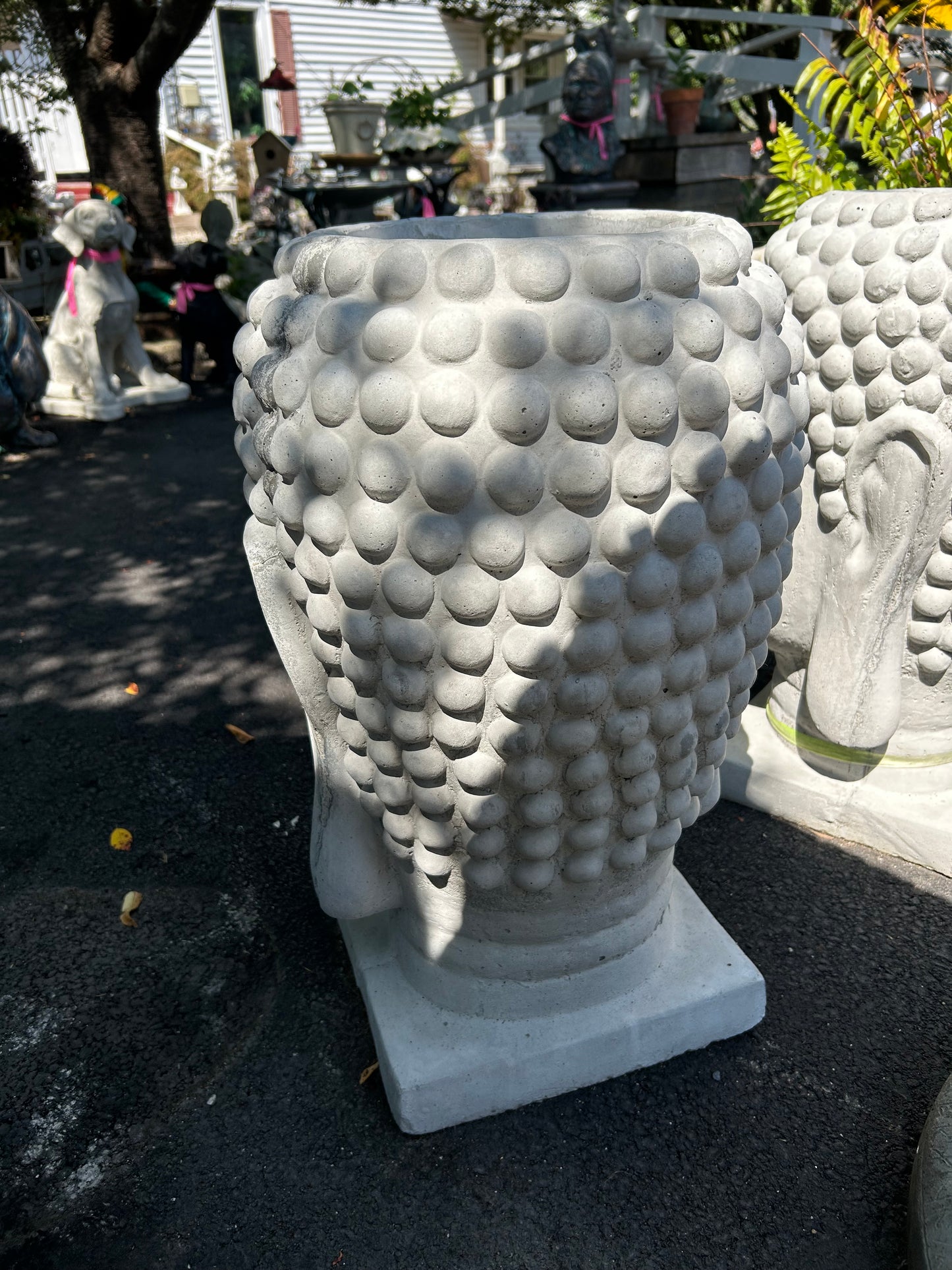 Large Buddah Head Planter