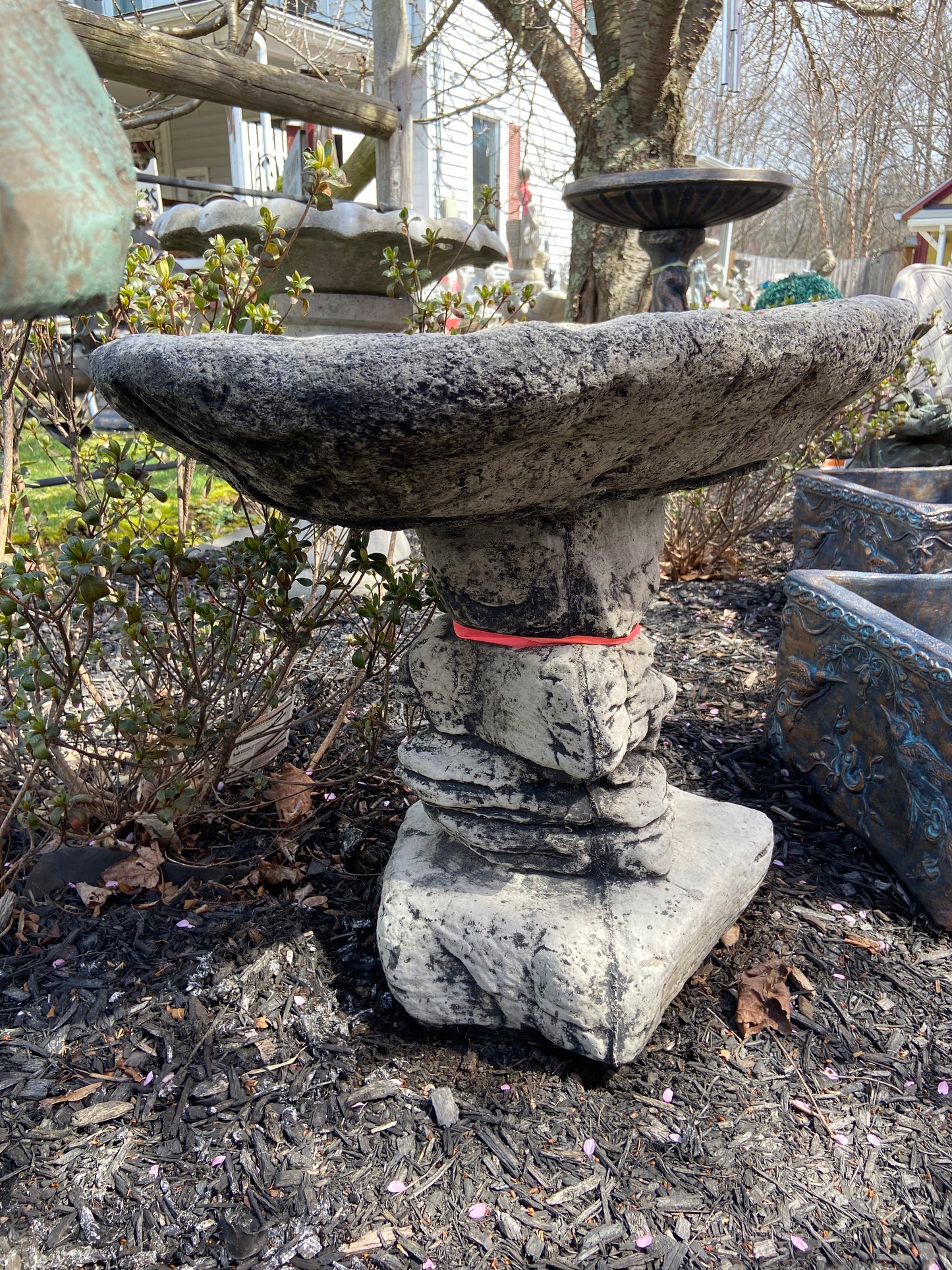 English Trough Birdbath