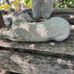 Sleeping Schnauzer Dog Statue
