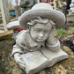 Large Boy Reading Statue