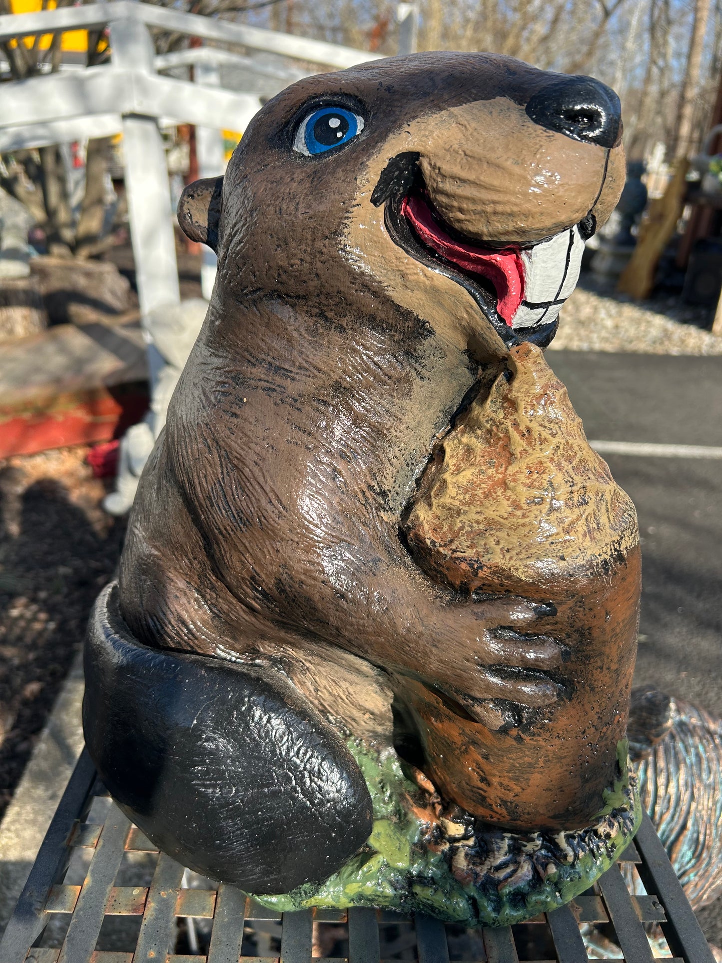 Beaver Statue