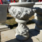 2-Piece Rose Concrete Planter