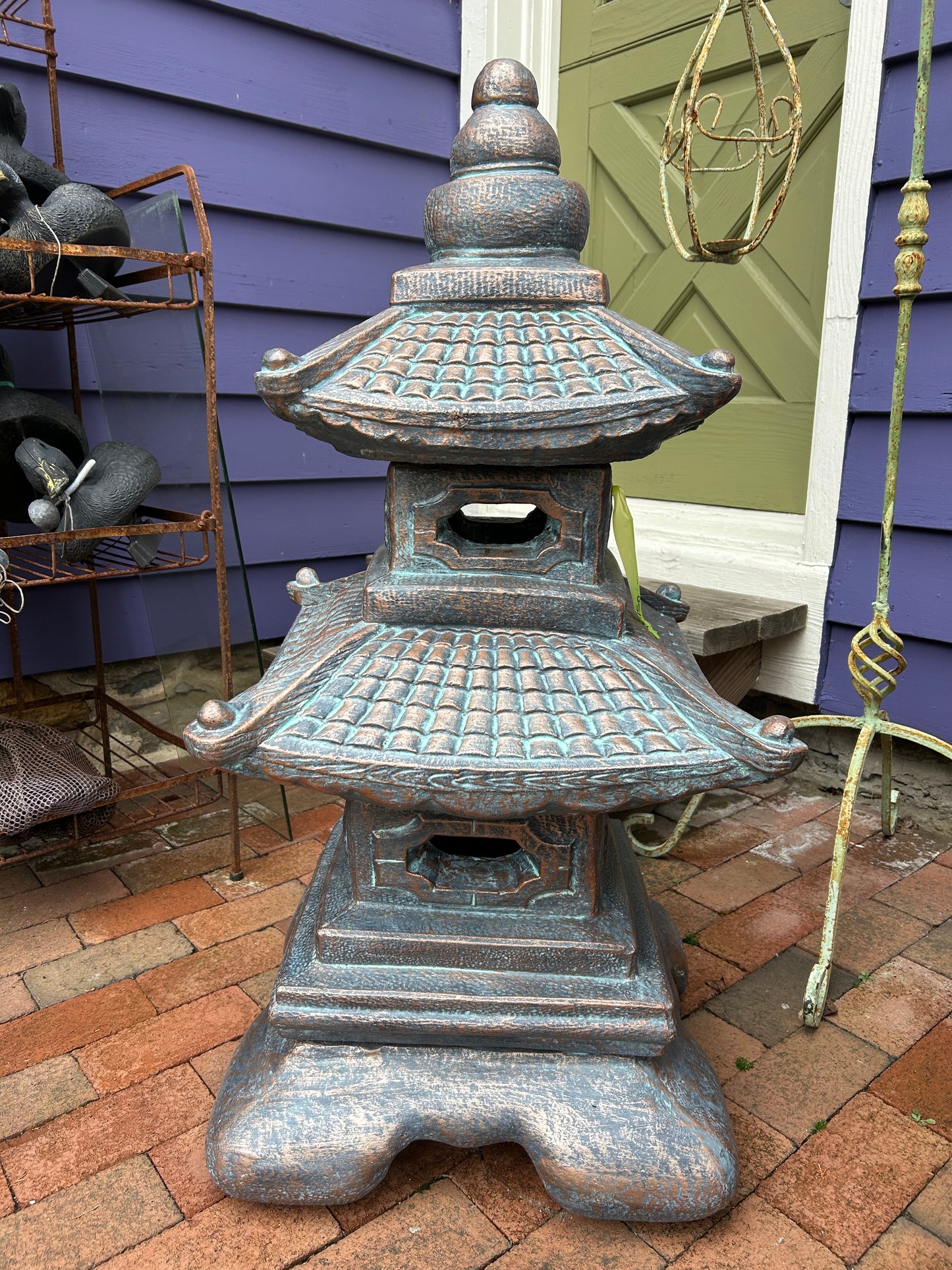 2 Tier Pagoda Statue
