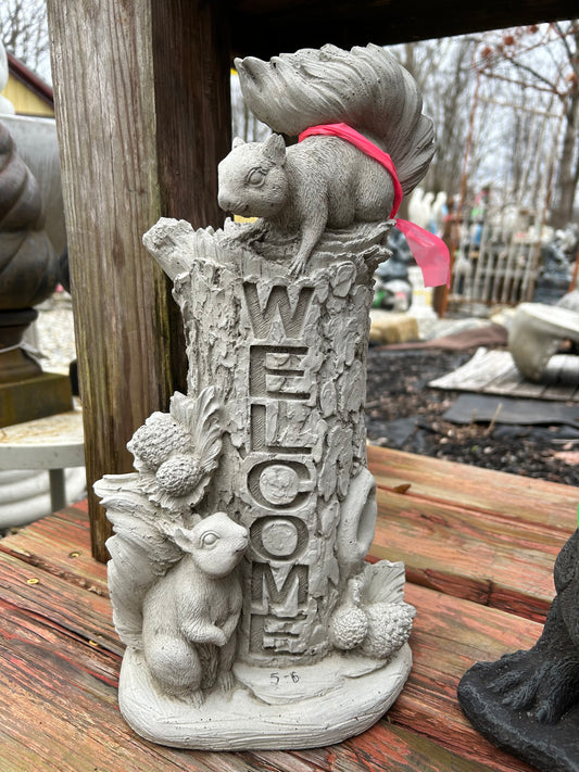 Squirrelly Welcome