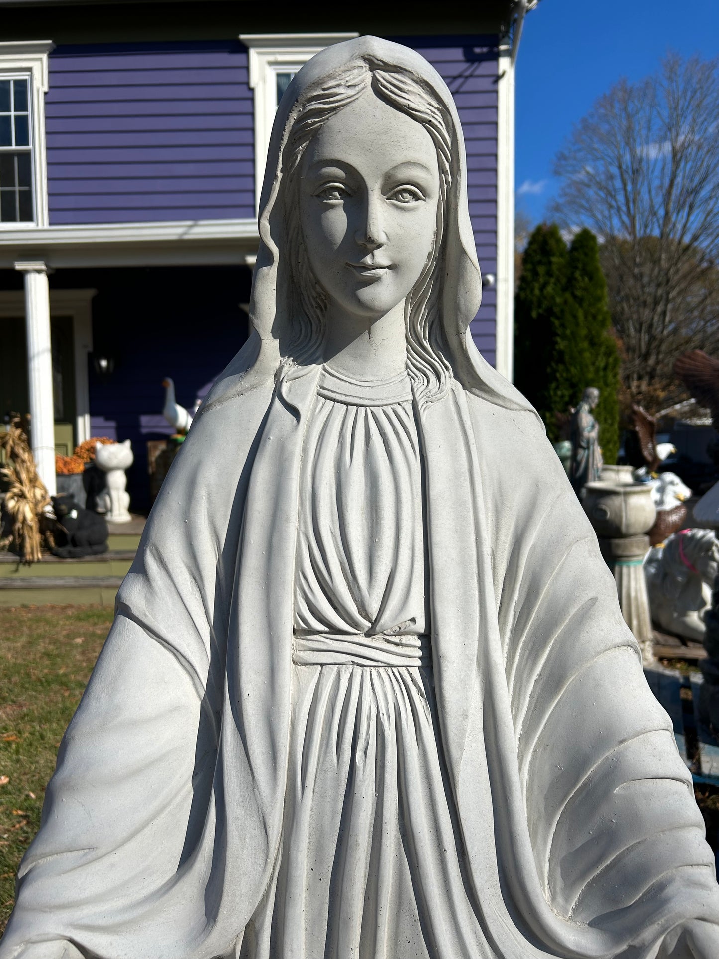 46” Tall Virgin Mary Statue