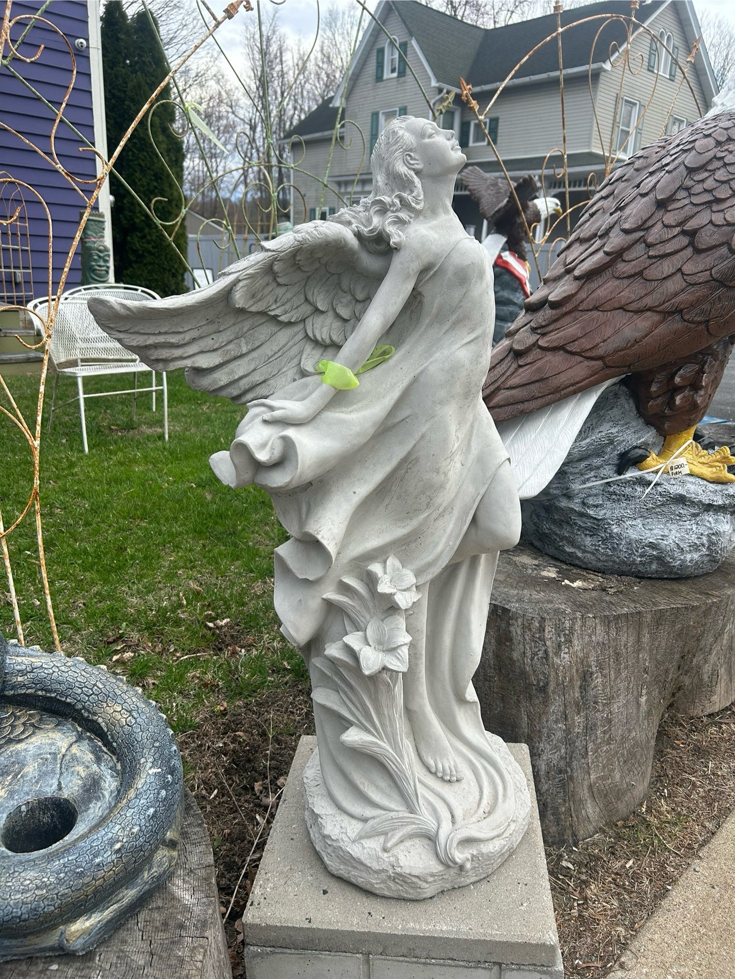 Ascending Angel 38” Tall