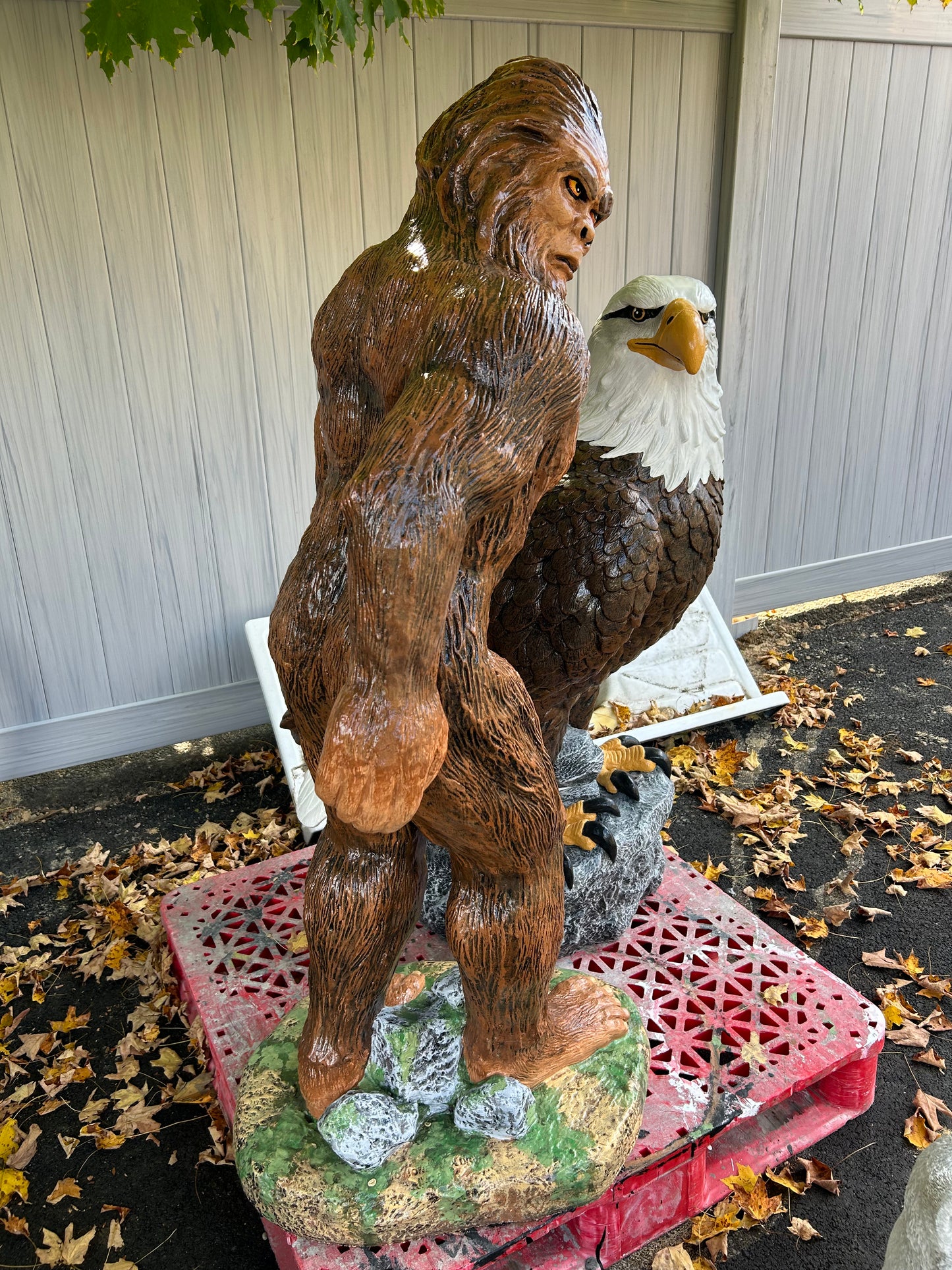 Large Bigfoot 4ft Tall Statue