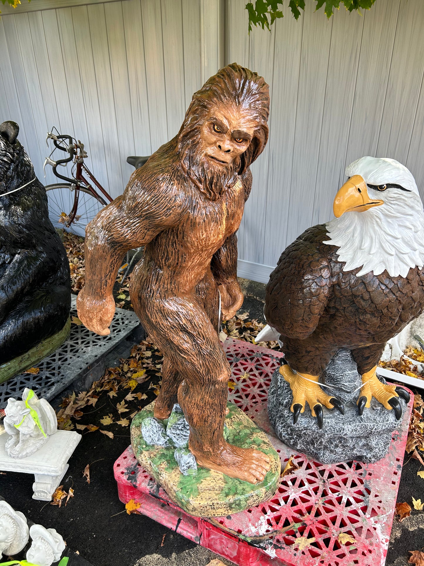 Large Bigfoot 4ft Tall Statue