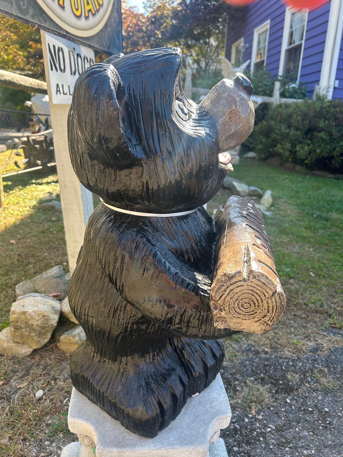 Wood Carved Bear