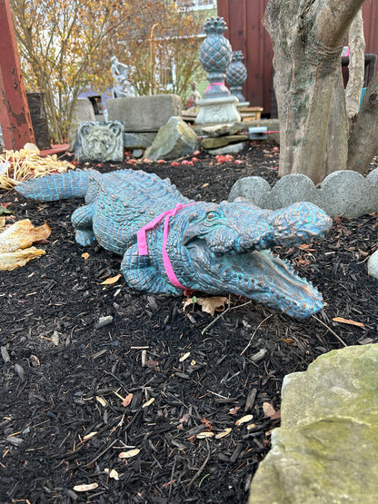 4' Large Alligator Statue