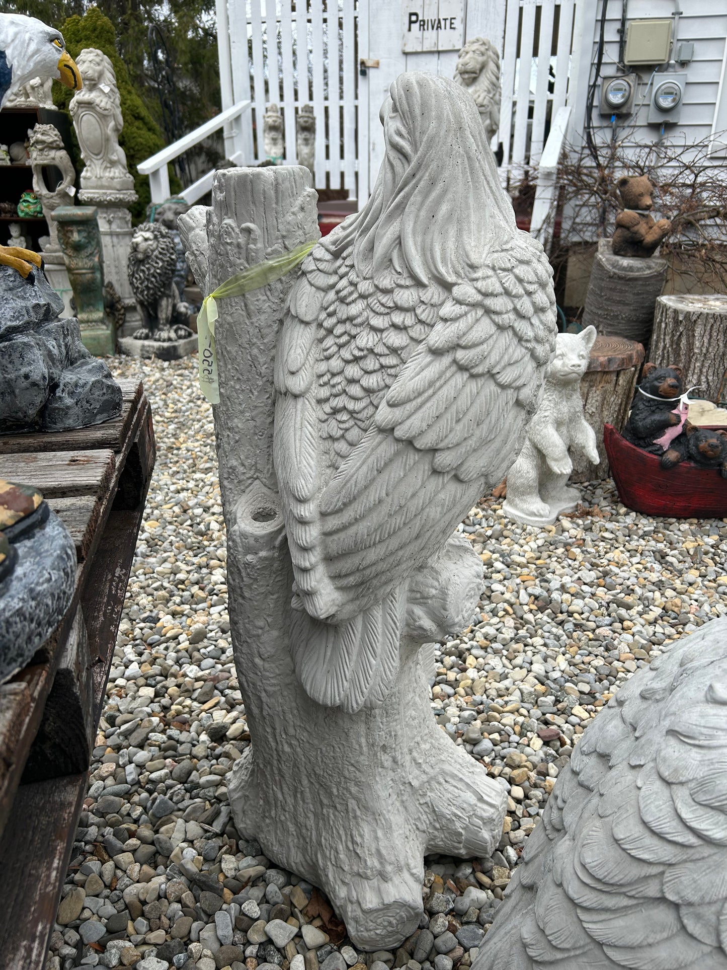 "Home of the Brave" Eagle Statue