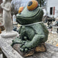 Big Eyed Frog Statue