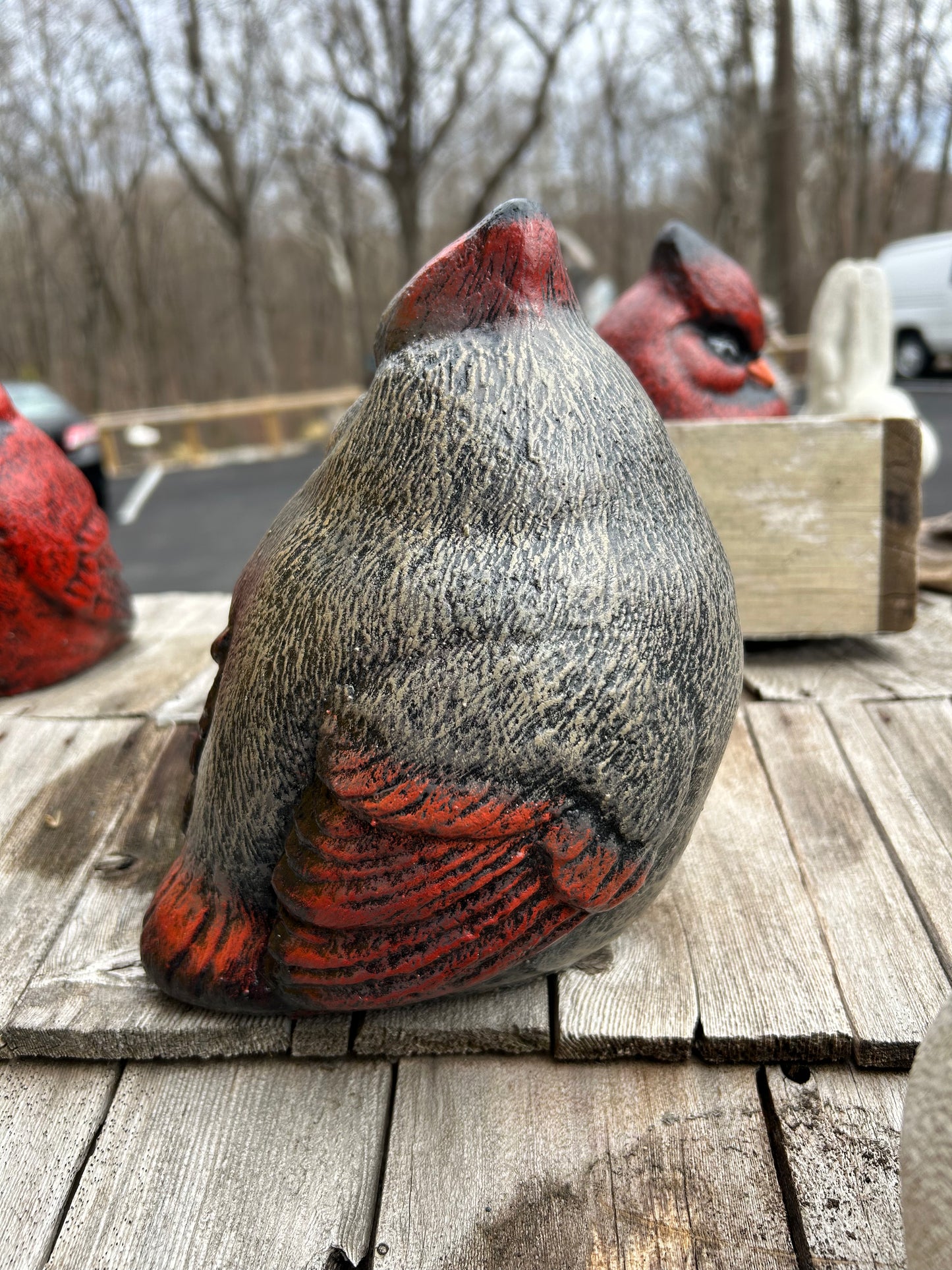 Cardinal Statue
