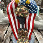 Eagle w/ Flag and Battle Cross