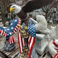 Eagle w/ Flag and Battle Cross