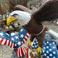 Eagle w/ Flag and Battle Cross