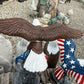 Eagle w/ Flag and Battle Cross