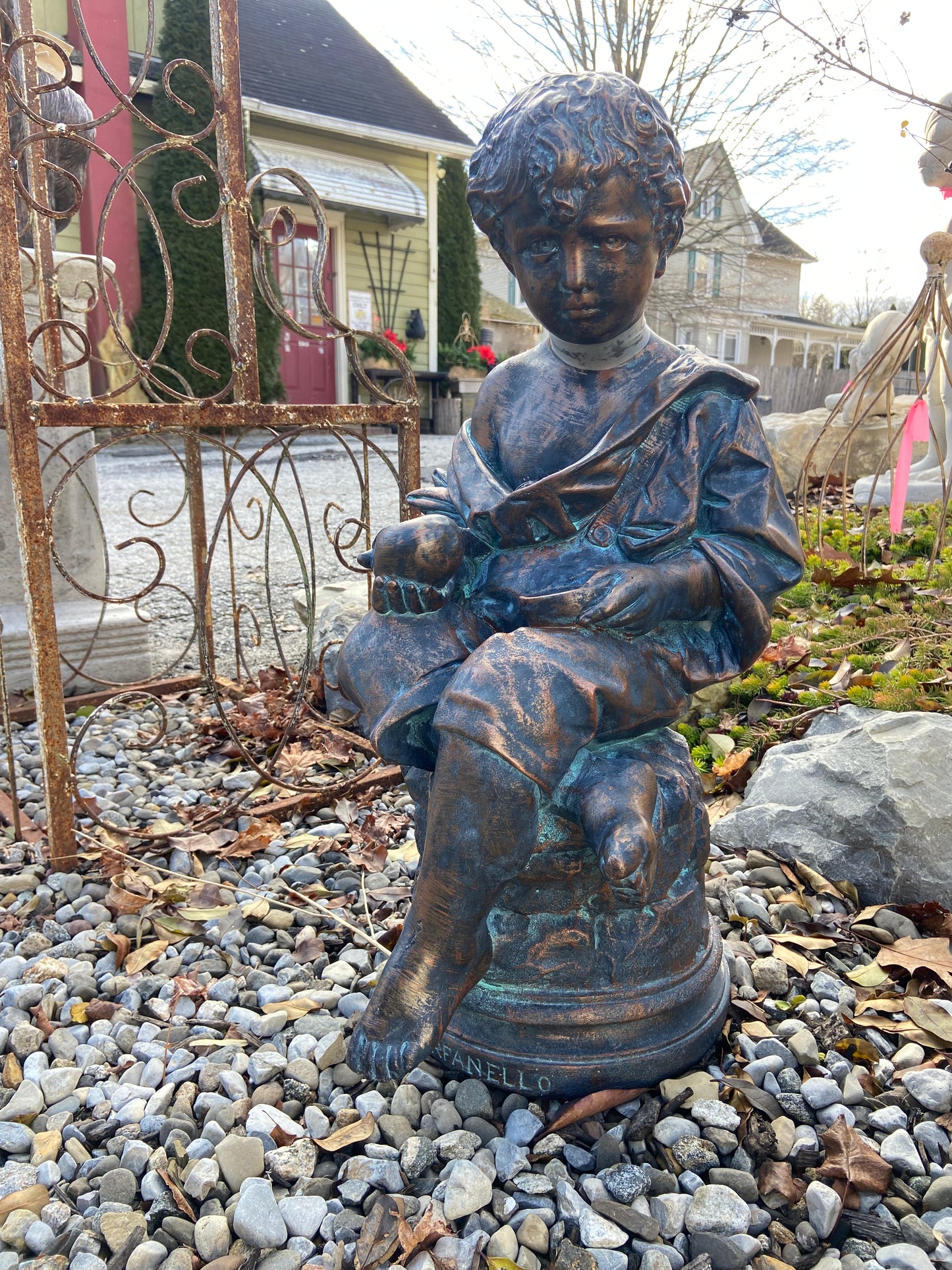 Boy with Apple