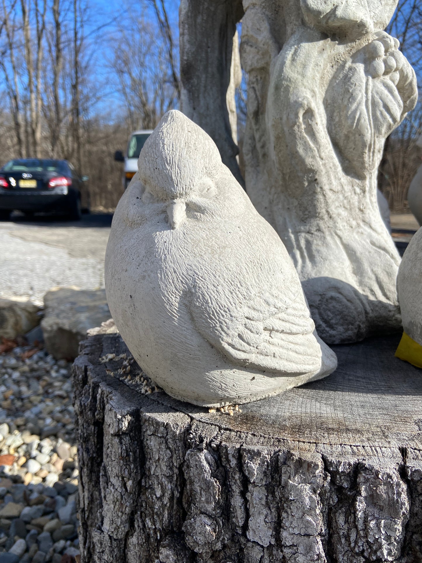 Cardinal Statue