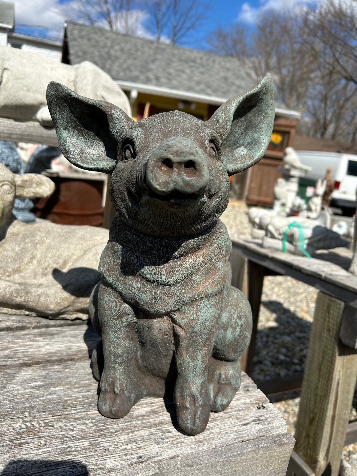 Arnold the Pig Statue