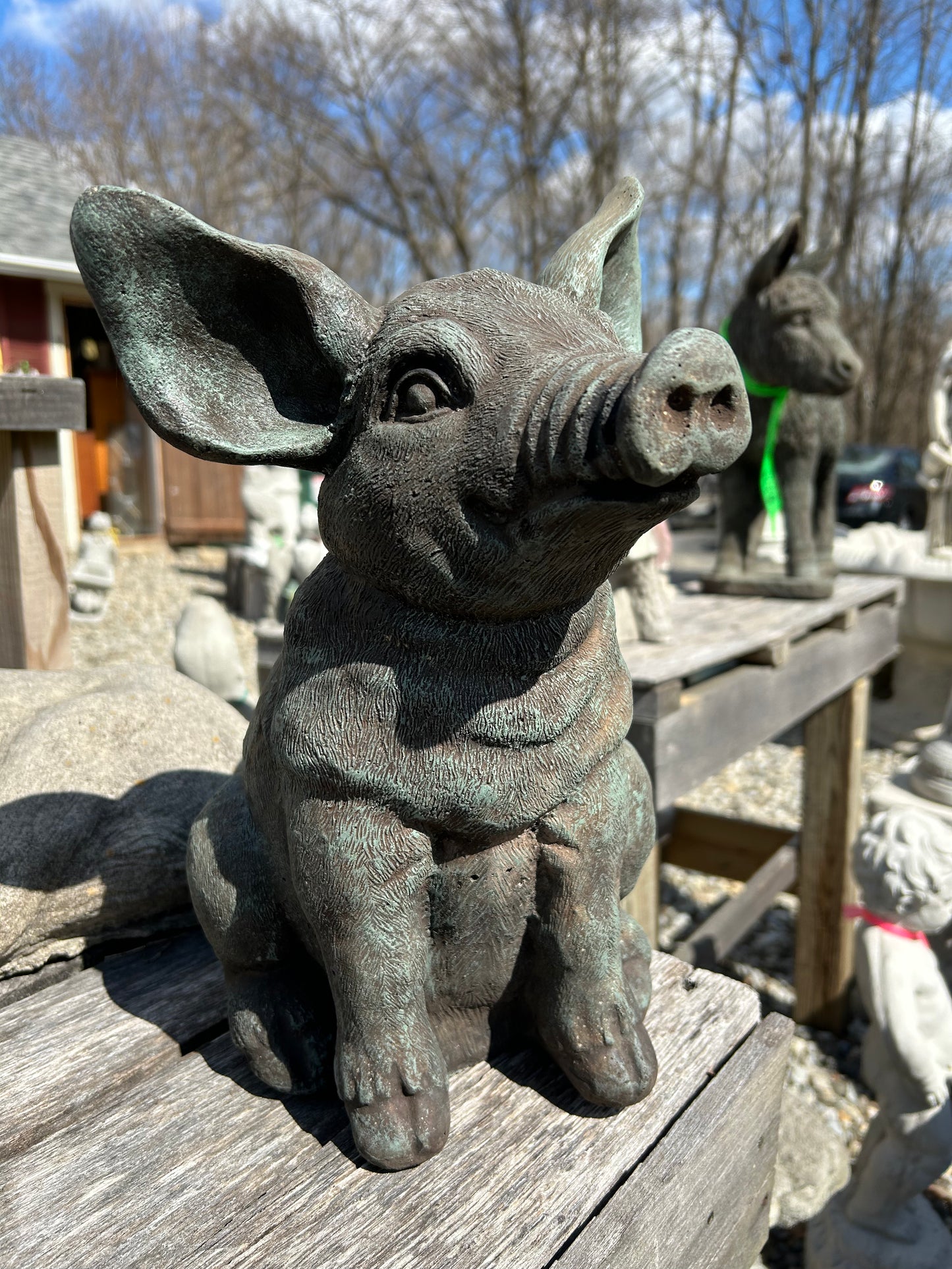 Arnold the Pig Statue