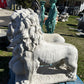 Extra Large Lions with Ball Pair (Right/Left)
