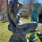 Mermaid on Moon with Pedestal